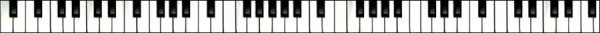 pianoskalans alla toner